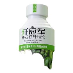 轻上 羽衣甘蓝果蔬汁奇亚籽西芹汁营养代餐 高膳食纤维饮料245ml*10瓶