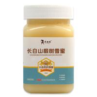 鹿小壮吉林长白山黑蜂椴树雪蜜成熟椴树蜜可自然结晶蜂蜜 椴树雪蜜1罐500g