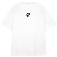 CANOTWAIT_ 陈伟霆CANOTWAIT经典复刻LOGO短袖T恤基础圆领男女夏