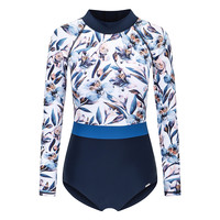 AXESEA 澳洲AXESEA 冲浪服女速干防晒长袖泳衣度假连体水母衣丨Museum