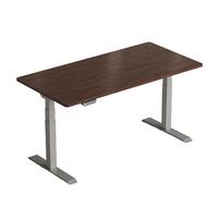 乐歌电动升降桌电脑桌办公桌书桌学习桌 E5-N/1.8m 实木黑胡桃木套装 E5N灰腿|加厚真实木|黑胡桃木色