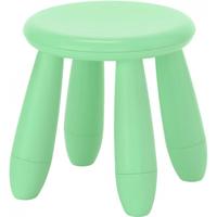 宜家(IKEA)MAMMUT玛莫特儿童桌学习绘画小桌子家用幼儿园餐桌 儿童凳浅绿