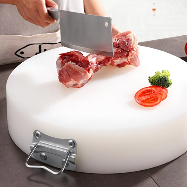 全适 圆形加厚PE砧板 48*5cm