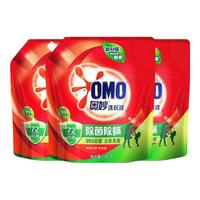 OMO 奥妙 除菌除螨洗衣液 3kg*3袋 桉树艾草香