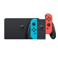  任天堂 NintendoSwitch OLED版国行主机掌上游戏机体感游戏主机NS 国行OLED版红蓝机+马里奥奥德赛