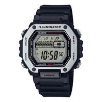 卡西欧(CASIO)手表男士复古小方块运动电子学韩MWD-110H-1AVDF