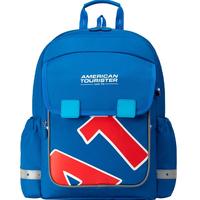 美旅箱包放心书包1-2年级小双肩包男孩游学包儿童抗菌减负背包NK0*002