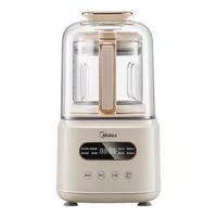 PLUS会员：美的 破壁机 家用降噪低音 PB60P2-028 多功能豆浆机 1.2L