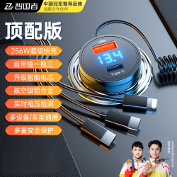 智国者 车载充电器 256W 快充
