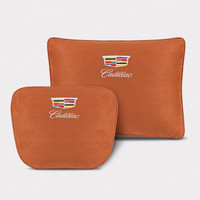 卡佐 适用凯迪拉克XT4/5/6 CT5/6/4汽车头枕腰靠垫护颈枕车载颈椎枕头 头枕+腰靠一套