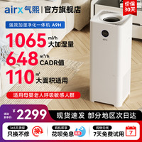 airx 气熙airx净化无雾加湿器一体机新家用卧室空气大加湿量除甲醛A9H