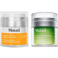 Murad慕拉得早C晚A护肤品套装礼盒A醇晚霜+VC日霜抗皱紧致生日礼物女