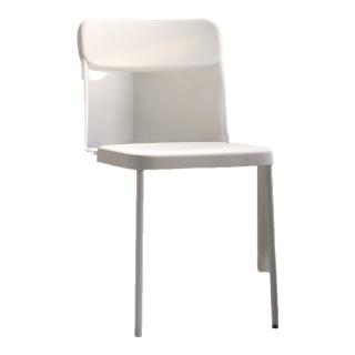 宜家 VIHALS维哈斯椅子家用靠背椅休闲椅餐桌椅阳台椅 白色椅子