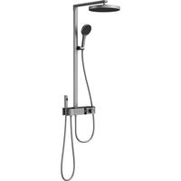 HEGII 恒洁 淋浴花洒套装Y66 按键大平台恒温数显花洒全套HMF942-333B-SH(S)