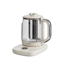 九阳 防溢沸萃 养生壶 316L不锈钢茶篮 智能玻璃煮茶器  1.5L