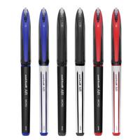 日本三菱笔三菱铅笔 uni-ball AIR水笔uba188直液式签字笔0.5mm绘图笔自由控墨黑科技笔生用进口文具日系黑色中性笔0.7 0.5mm 红色0.5(自由控墨)