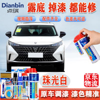 点缤 DIANBING 专用荣威rx5 erx5新能源补漆笔汽车划痕修复神器自喷漆面刮痕修补 珠光白-23款