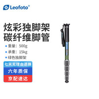 徕图 MPQ-325C（绿色独脚架）专业摄像玄幻独脚架拐杖头套装