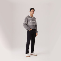 Levi's李维斯25年秋冬美式男休闲潮流502标准锥形牛仔裤29507 哑光黑 29 (32)