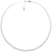 天使之泪淡水珍珠项链S925银小米珠锁骨链年轻款百搭可叠戴 4-5mm 调节扣【近圆/微瑕】