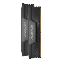 美商海盗船 64GB(32Gx2)套装 DDR5 6600 台式机内存条 复仇者系列 游戏型 黑色
