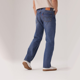 Levi's李维斯25秋冬男经典555宽松直筒牛仔裤A7223 涟漪蓝 34 (32)