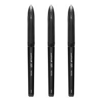 uni 三菱 uni-ball AIR黑色中性笔0.5黑笔签字笔商务直液式水笔水性笔