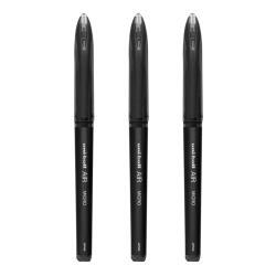 uni 三菱 三菱铅笔 uni-ball AIR黑色中性笔0.5黑笔签字笔商务直液式水笔水性笔