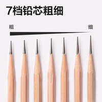 得力素描削笔器美术削笔机速写自动进笔炭笔软铅七档可调卷笔刀适用美术生铅笔刀手摇转笔刀