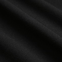 劲霸男装秋冬翻领纯色青年休闲百搭毛呢大衣|BFWT3317 黑色 3XL