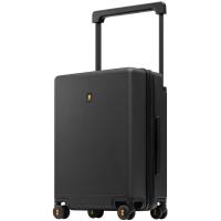 地平线8号 【大旅行家宽拉杆】PC拉杆箱 LA-1650 黑色20寸 赠收纳