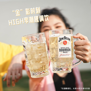 宾金宾金宾JimBeam美国调和型威士忌洋酒500ml