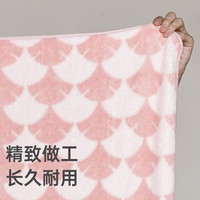 三利柔软大毛巾吸水速干A类不易掉毛可裹家用男女款加大 玫瑰粉+木槿紫+橄榄绿 3条