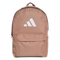 adidas运动双肩背包书包男女阿迪达斯IS7055 暖土褐色/白 NS
