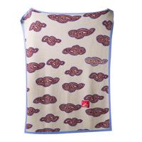 ELLE DECO法国毛毯办公室午睡毯沙发空调毯 锦狐绒毯-城市碎片 120*150cm