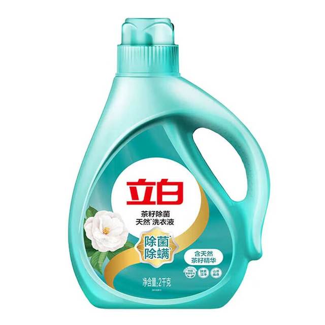 立白 香氛洗衣液持久留香祛味洁净柔顺护衣手洗机洗家用 茶籽洗衣液1kg