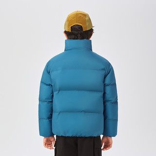 波司登儿童羽绒服女童冬季时尚运动羽绒服男加厚保暖 云舒蓝5944