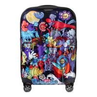 Samsonite/新秀丽 轻便 登机行李箱 黑色印花 20英寸