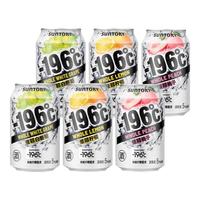 三得利 -196°C柠檬味桃子味白葡萄味预调酒鸡尾酒气泡酒三得利三口味组合装330ml*6罐