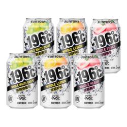 三得利 -196°C柠檬味桃子味白葡萄味预调酒鸡尾酒气泡酒三得利Suntory