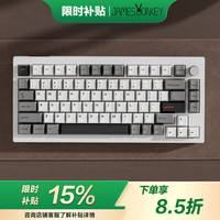 JAMES DONKEY 贱驴A3 3.0 机械键盘 无线三模键盘  Gasket Pro客制化键盘 A3 3.0雷-TTC钢铁轴V2 RGB 三模 81键