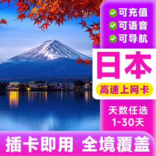 日本韩国通用电话卡4G无限流量上网卡流量卡东京首尔济州岛旅游 【每天999GB】单日本使用 6天-【赠4G无限流量+取卡针】