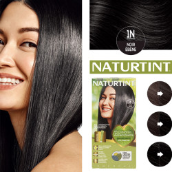 NATURTINT 染发剂植物天然无刺激染发膏遮白发自己染流行色 5N-浅栗棕色 可遮白