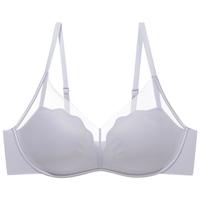 黛安芬/Triumph小海贝内衣无痕聚拢亲肤粉底液文胸E004387 羽绒蓝-AY 75A 34/75A