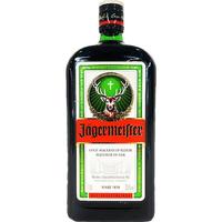 野格（Jagermeister）洋酒 力娇酒 利口酒 配制酒 1000ml 非56版 原味 1000mL 1瓶