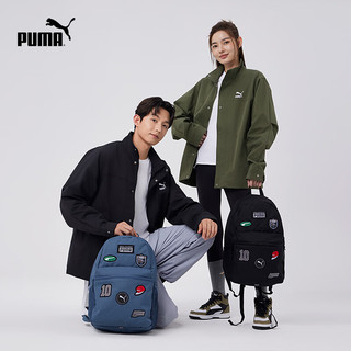 彪马（PUMA）官方 复古休闲双肩包书包 PATCH BACKPACK 079194  OSFA/均码