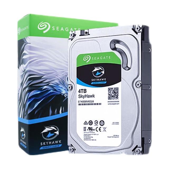 希捷 酷鹰SkyHawk系列 3.5英寸 监控级硬盘 4TB（PMR、5900rpm、64MB）ST4000VX007