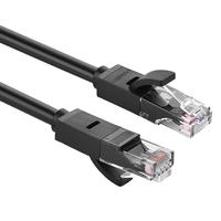 UGREEN 绿联 NW102 六类CAT6 千兆网线 0.5m 黑色 扁线