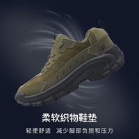 CAT 卡特运动鞋休闲鞋25秋增高厚底轻量透气跑步鞋P726127O3MMC89 暗绿色