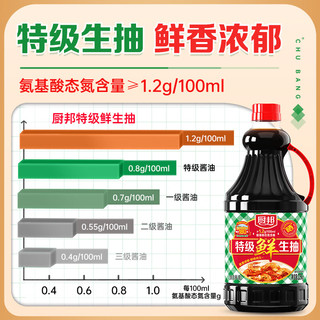  厨邦 增香提鲜 生抽酱油